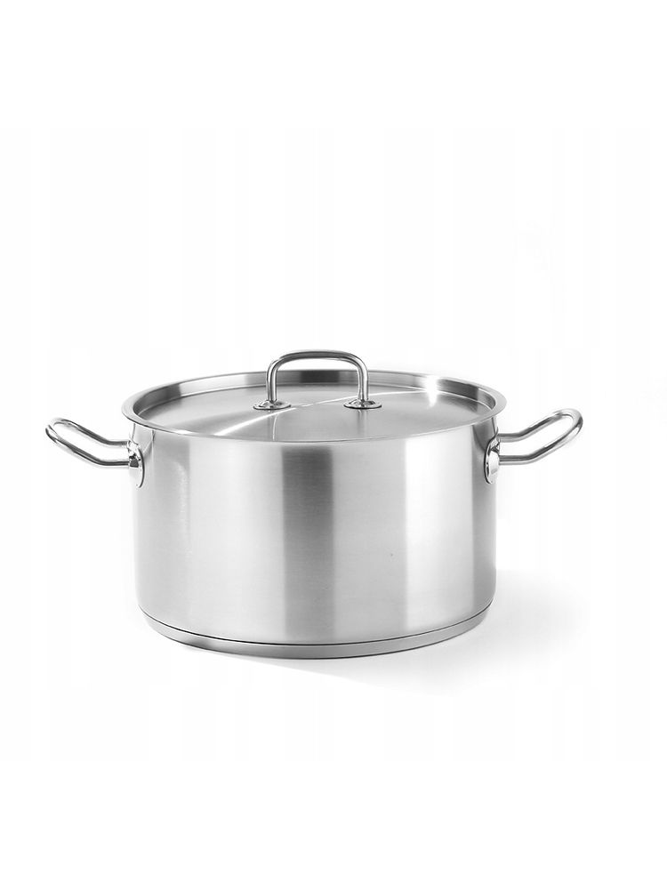 

Кастрюля средняя с крышкой Hendi Kitchen Line 9 л Ø280x(H)155 мм 836408