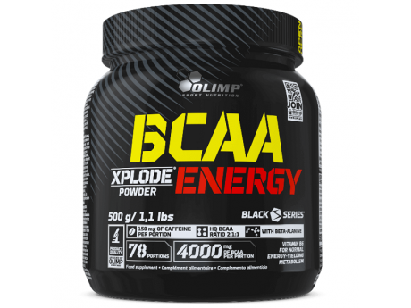 

Аминокислота Olimp BCAA XPLODE Energy 500 грамм Вкус Кола