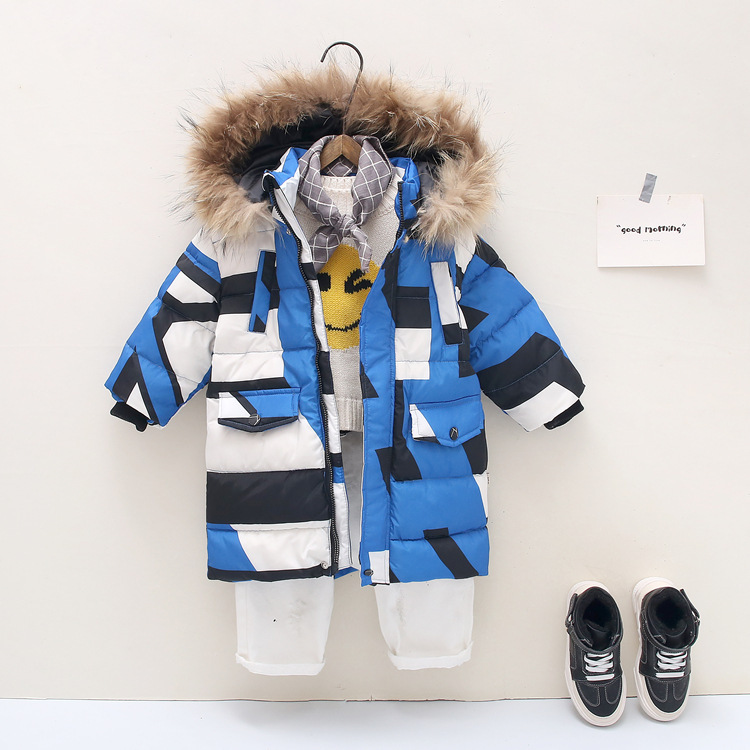 

Куртка детская демисезонная Blue geometry Berni Kids (150) Синий