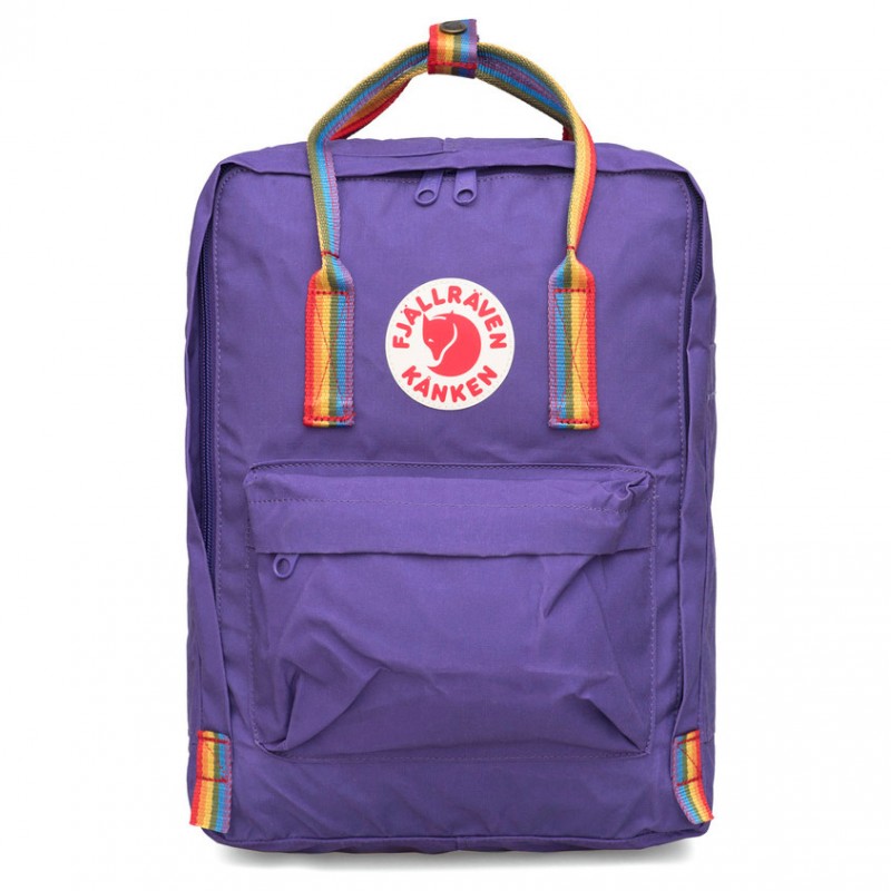 

Рюкзак Fjallraven Kanken Classic Purple/Rainbow Pattern