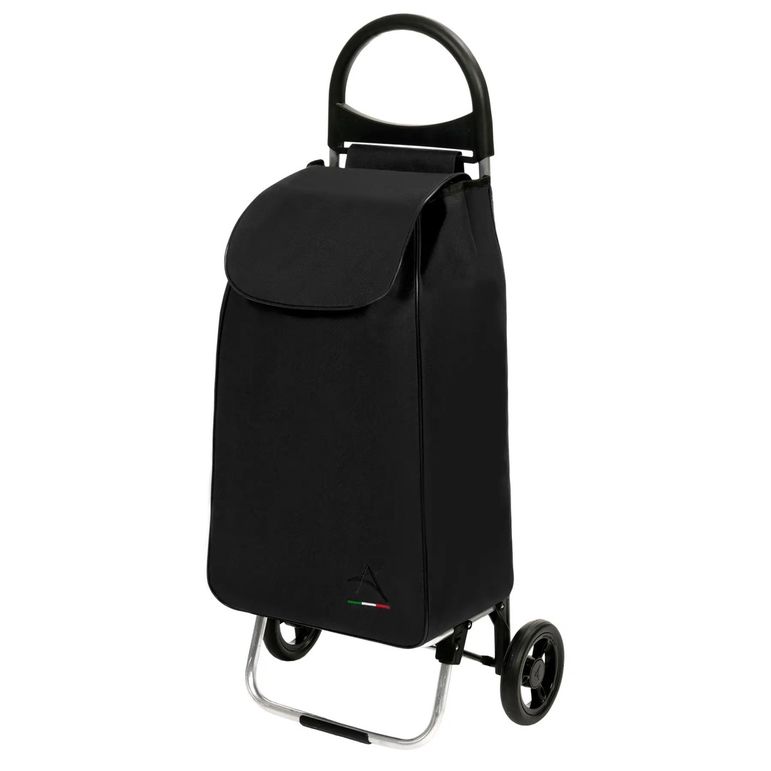 

Хозяйственная сумка-тележка Aurora Portofino 50 Black