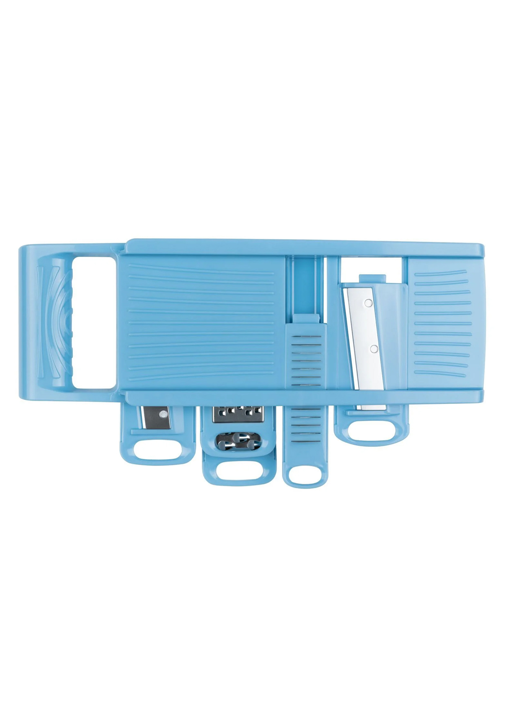 

Многофункциональная терка с 5 вставками Ernesto голубой LI-111660