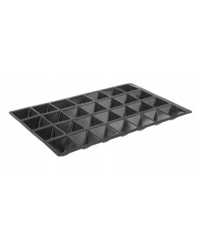 

Форма силиконовая, Pyramide, 66x66x(H)40 мм, 28 яч. Hendi 676370