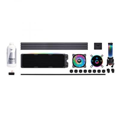 

Набор для сборки CBO ThermalTake Pacific CL360 Max/CL360mm/Hard Tube/pure clear coolant (CL-W259-CU0
