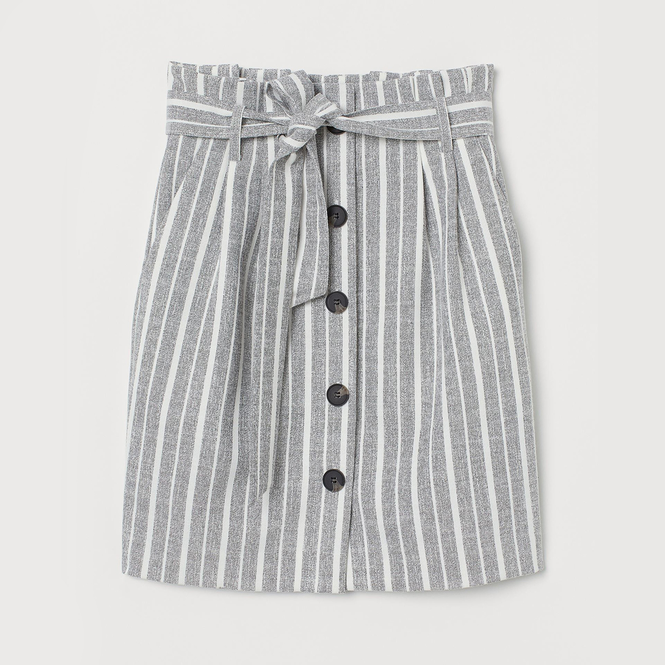 

Юбка H&M 715474b45  Серая, Юбка H&M 715474b45 34 Серая