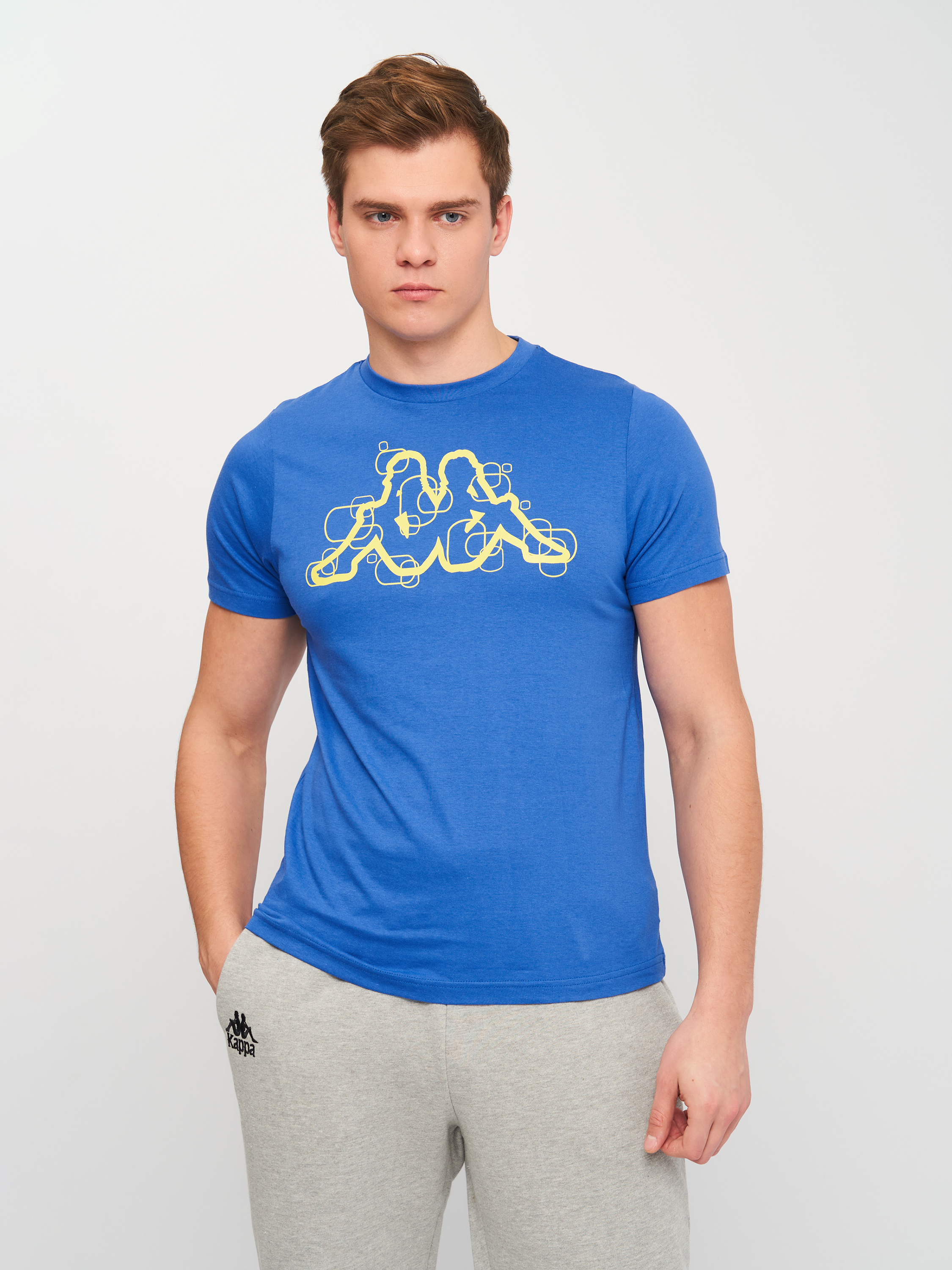 

Футболка Kappa 30286B0-907  Синяя, Футболка Kappa 30286B0-907 S Синяя
