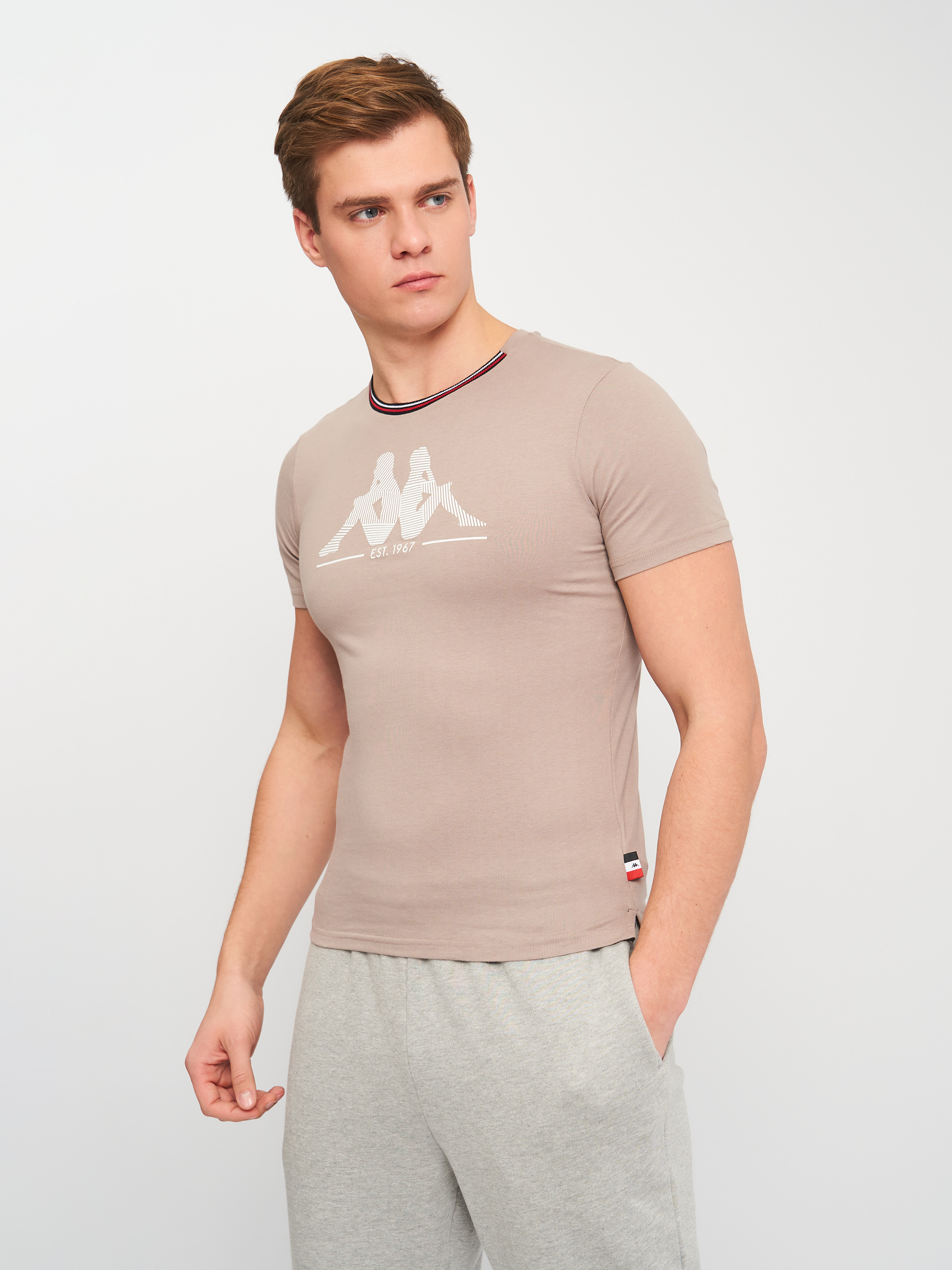 

Футболка Kappa 304DN0-907 S Бежевая