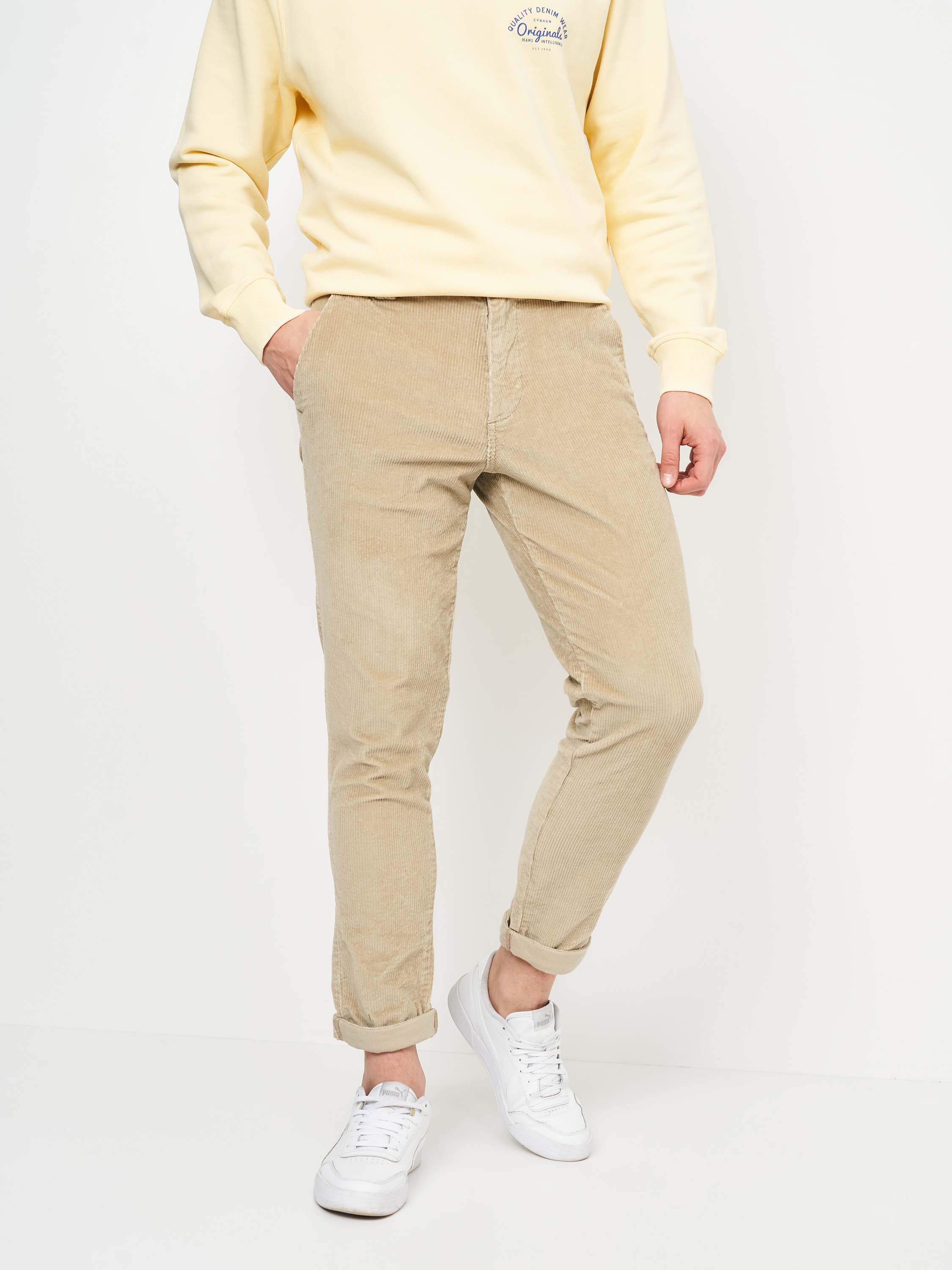 

Брюки вельветовые Jack & Jones XAZ210738IETE 31/32 Бежевые