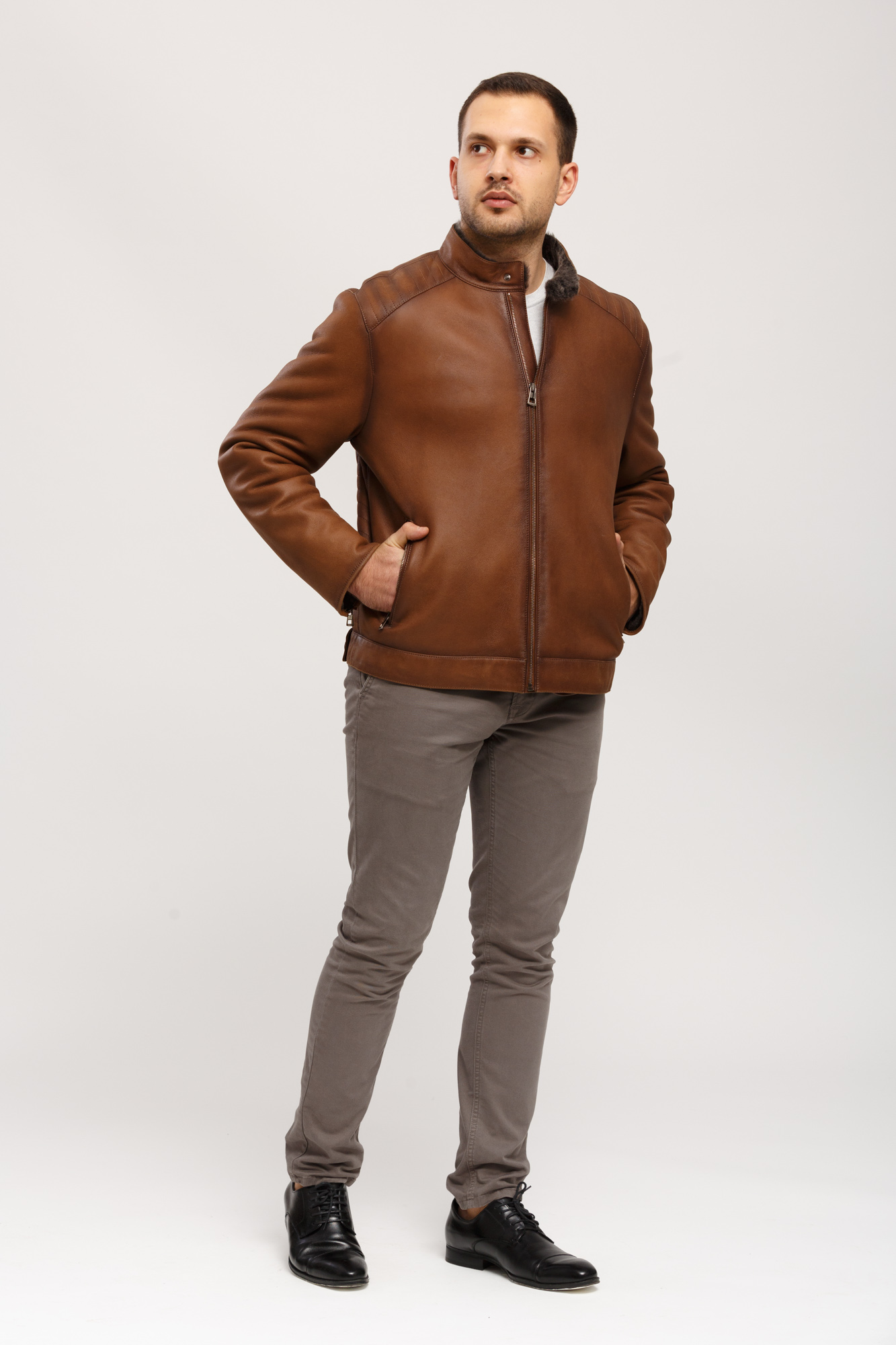 

Дублёнка HiperBol  Рыжий (20-J-16504KVRK, Дублёнка HiperBol 50 Рыжий (20-J-16504KVRK)