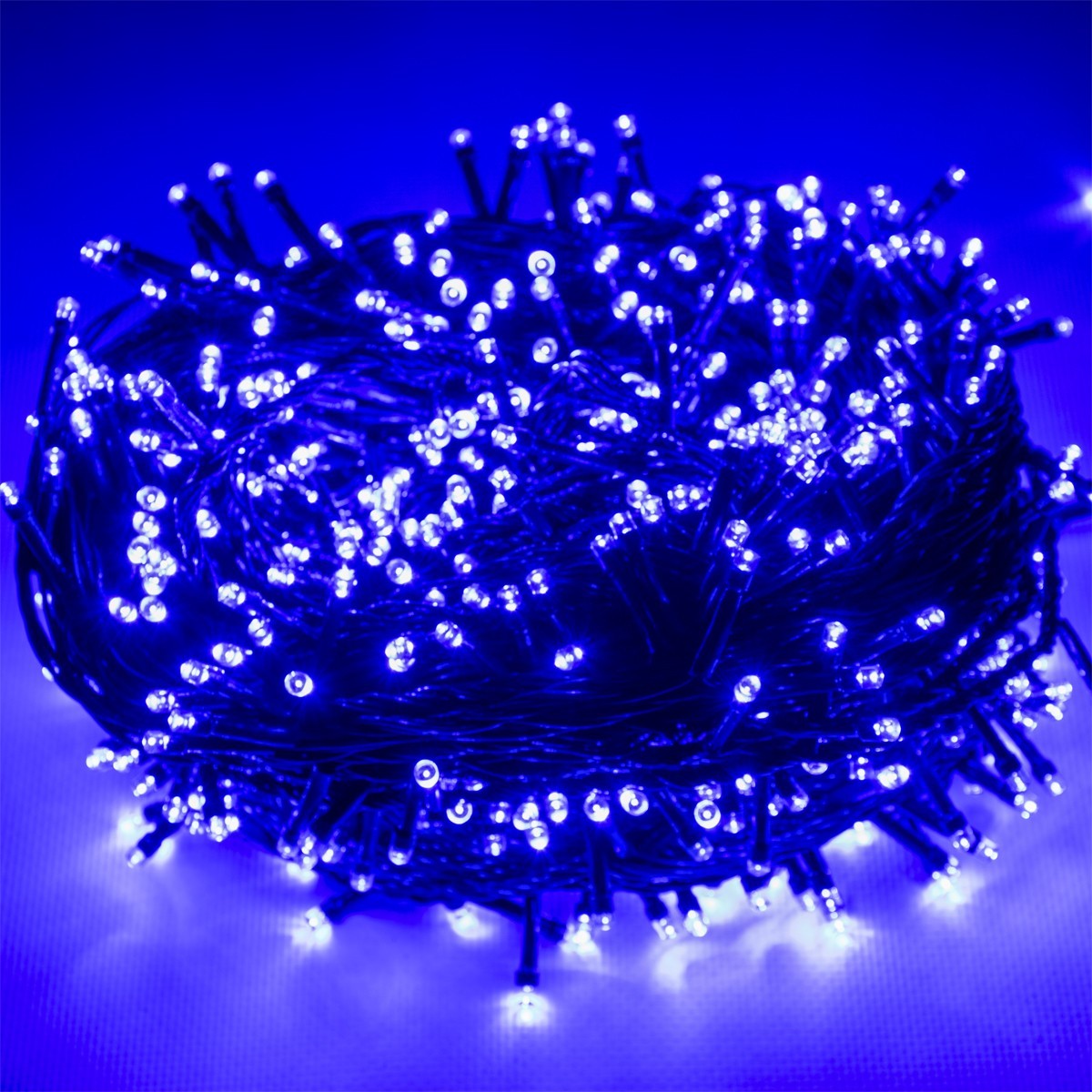 

Новогодняя гирлянда на елку "1000LED" 63м (Синий) Art 1002 светодиодные гирлянды на окно, диодные гирлянды (1008962-Blue)