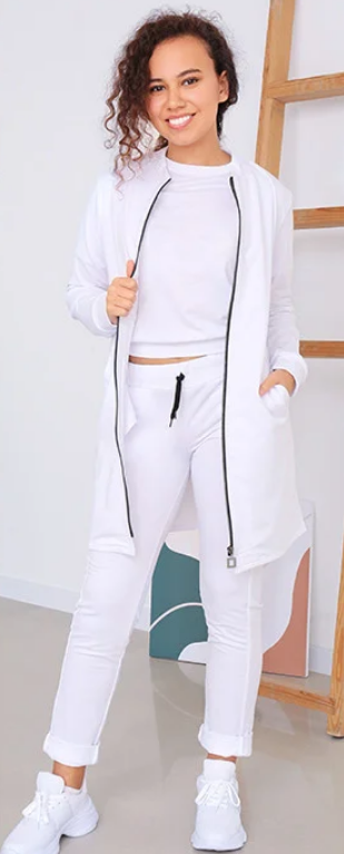 

Костюм тройка Fashion Woman FG00764 р46/48 белый