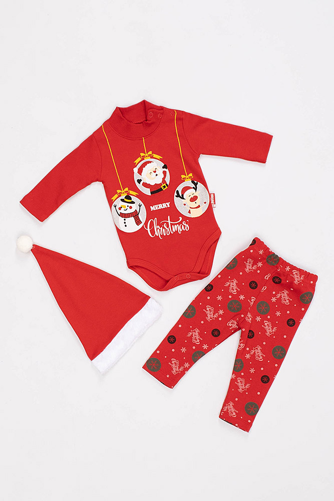 

Костюм яслі на дівчинку Pabbuc Baby 80 червоний (SKT000598183)