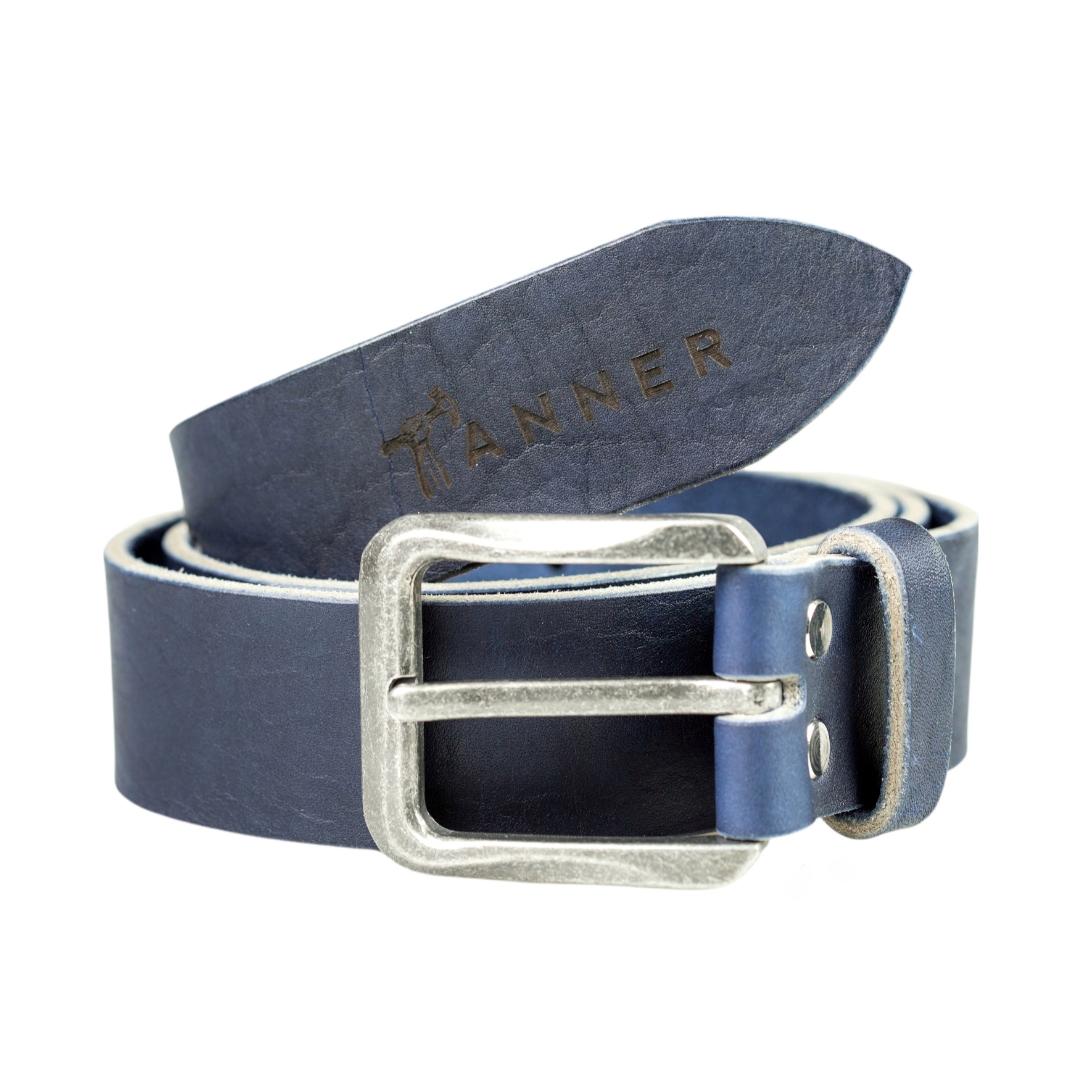 

Ремінь Tanner CASUAL BLUE 90 см Синий