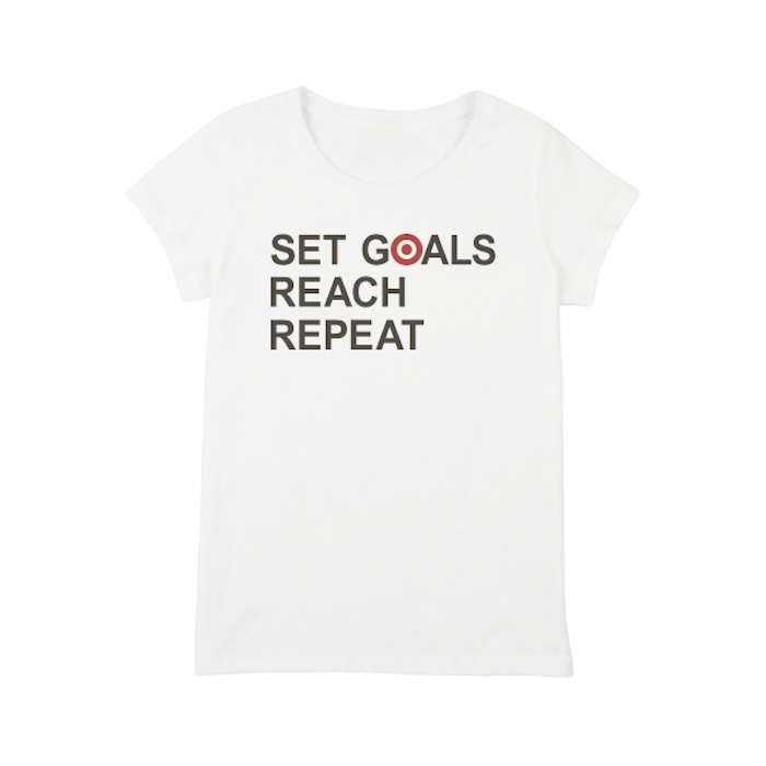 

Футболка женская "Set Goals Reach Repeat" Holly Shirt (4602, Футболка женская "Set Goals Reach Repeat" Holly Shirt (4602) L