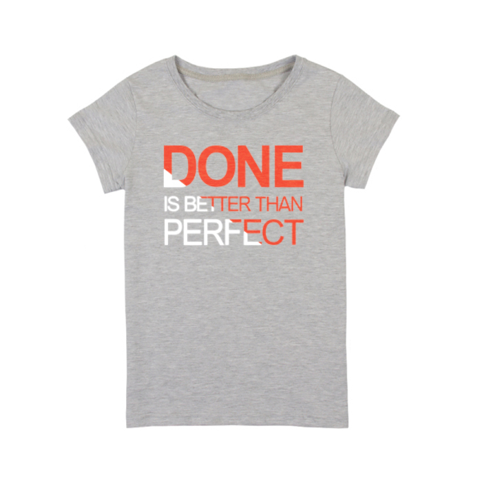 

Футболка женская "Done is Better than Perfect" Holly Shirt (4597, Футболка женская "Done is Better than Perfect" Holly Shirt (4597) L