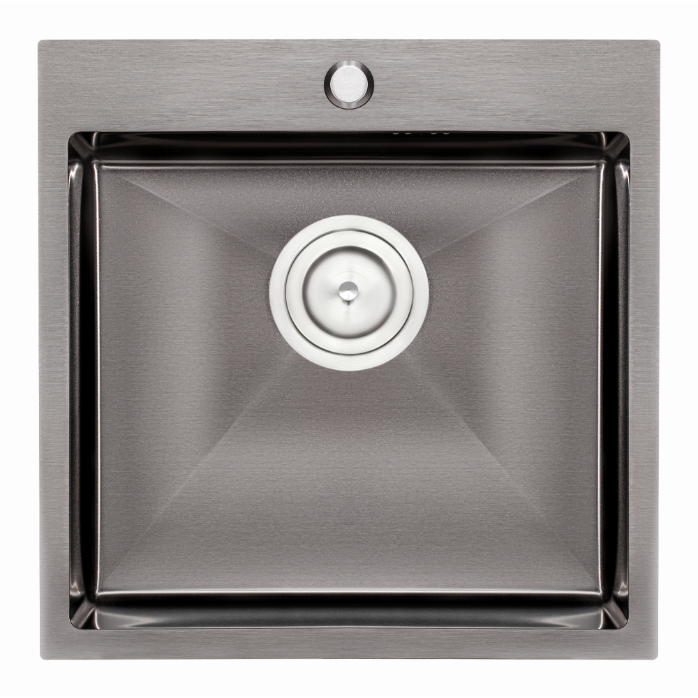 

Кухонная мойка Qtap D5050BL Black 2.7/1.0 мм (QTD5050BLPVD10)