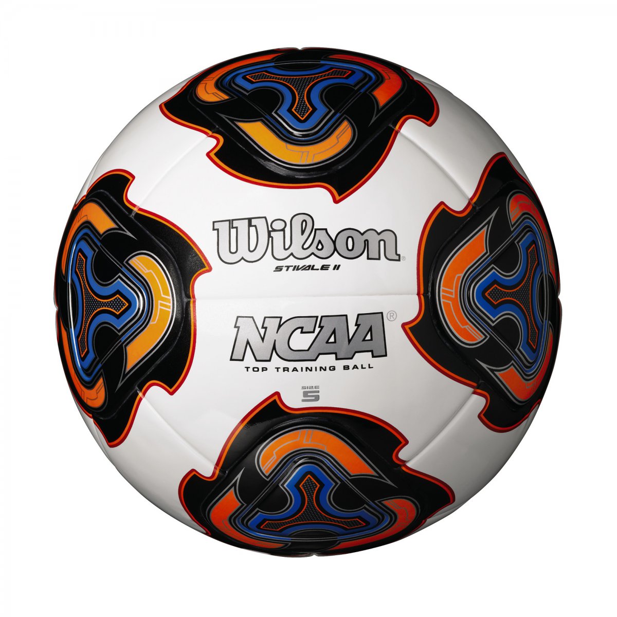 

Мяч футбольный Wilson NCAA STIVALE II №5 белый WTE9803XB05