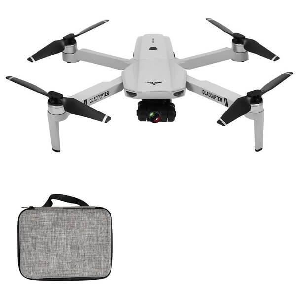 

Квадрокоптер KFPLAN KF102 с 4K и HD камерами GPS БК двигатели до 1200м 25 минут кейс Серый