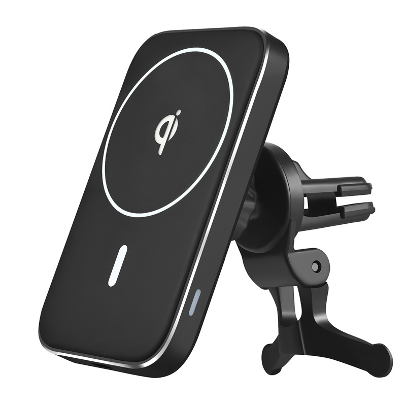 

Автомобильный беспроводной держатель-зарядка Magnetic Wireless MagSafe 15W для Apple iPhone 12/13