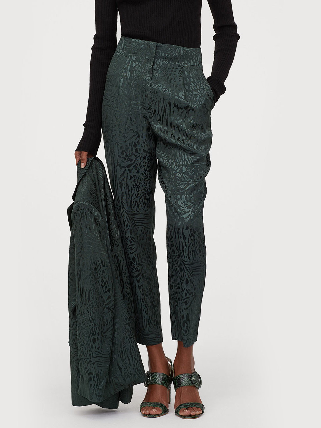 

Брюки H&M 829014b39 34 Зеленые