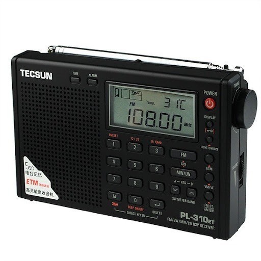 

Всеволновый DSP радиоприемник Tecsun PL-310ET с чехлом