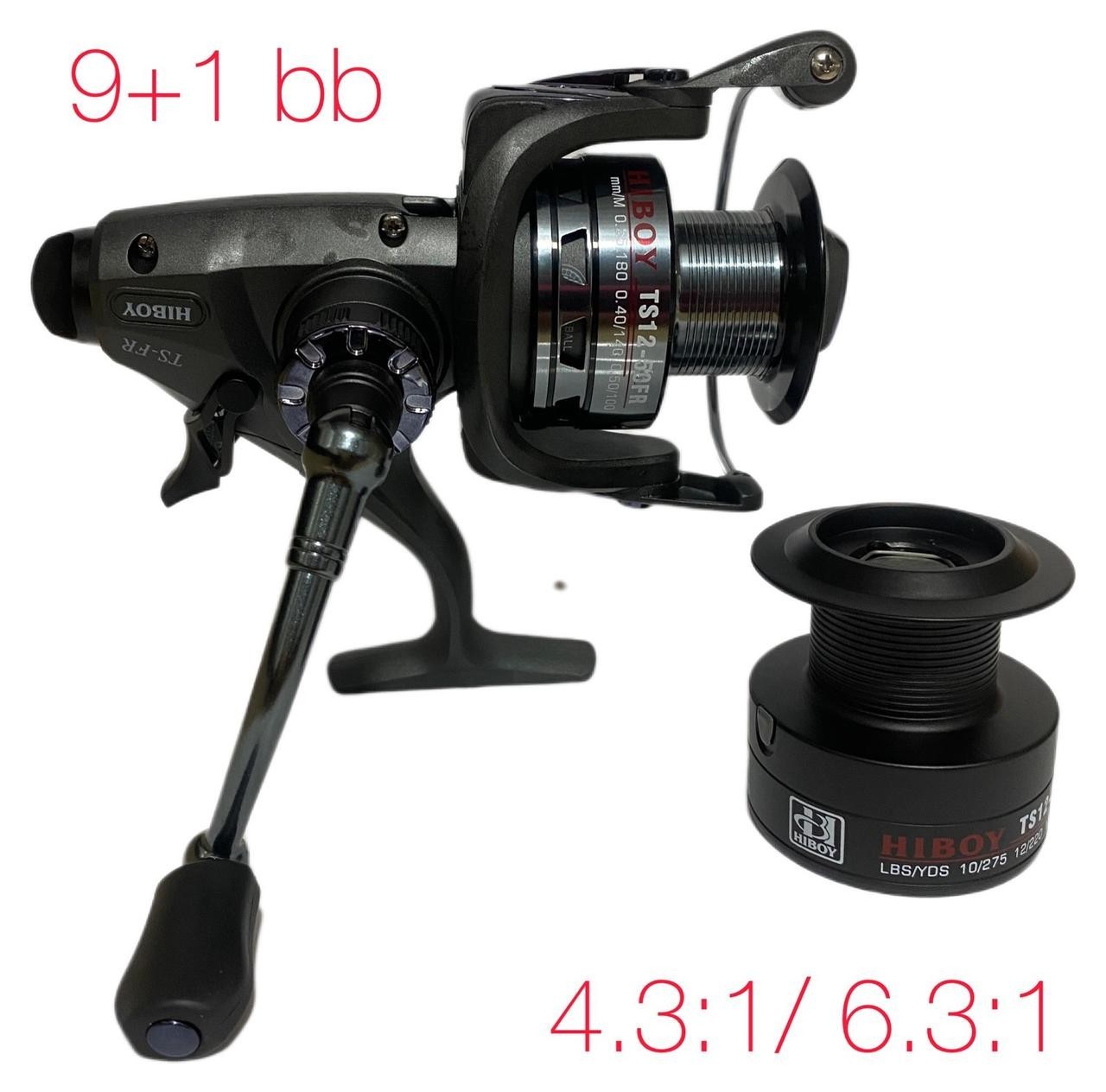 

Карповая катушка TS12 50FR 9+1BB HIBOY Haibao Fishing с бейтраннером