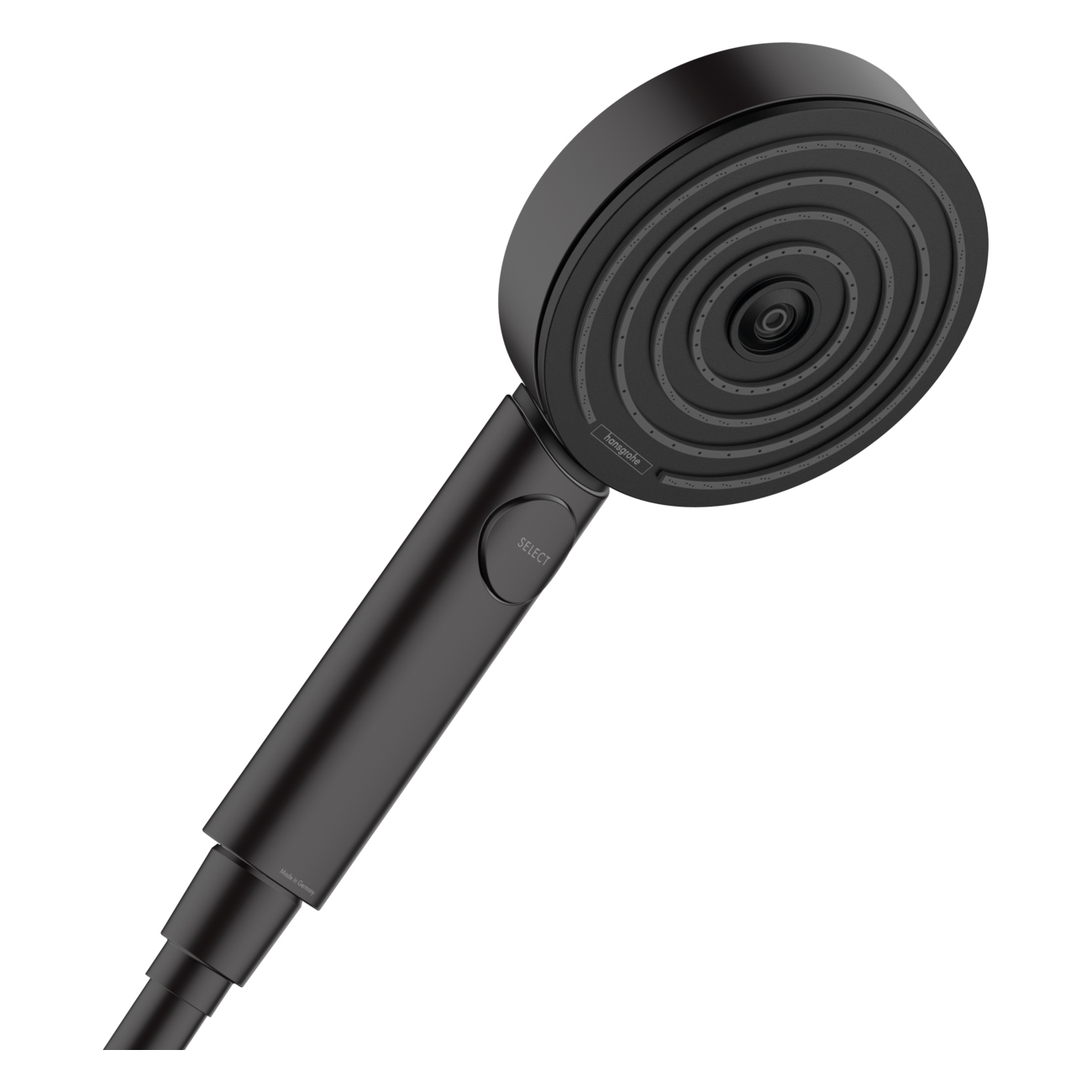 

Душевая лейка на 3 режима HANSGROHE PULSIFY SELECT RELAXATION 24110670 матовая черная (83645)