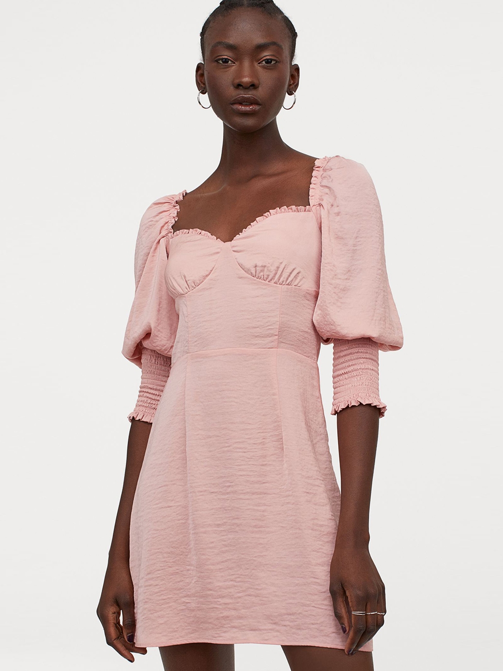 

Платье H&M 932888002b42  Светло-розовое, Платье H&M 932888002b42 32 Светло-розовое