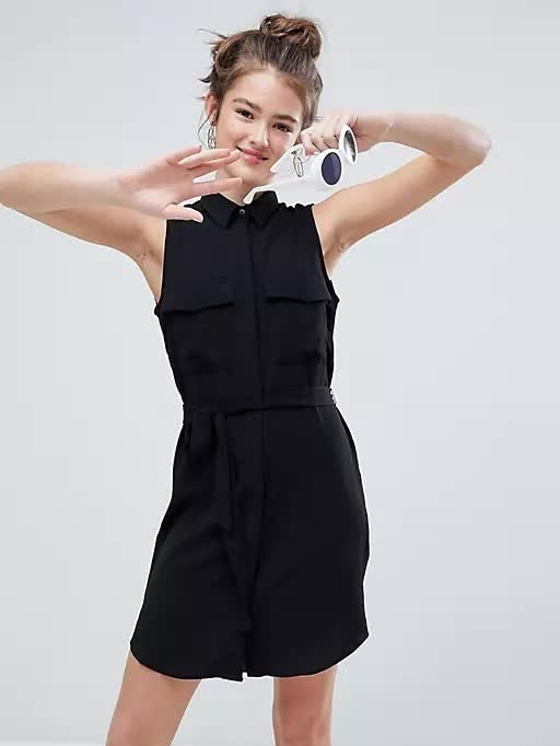 

Платье Monki 620882b42  Черное, Платье Monki 620882b42 S Черное