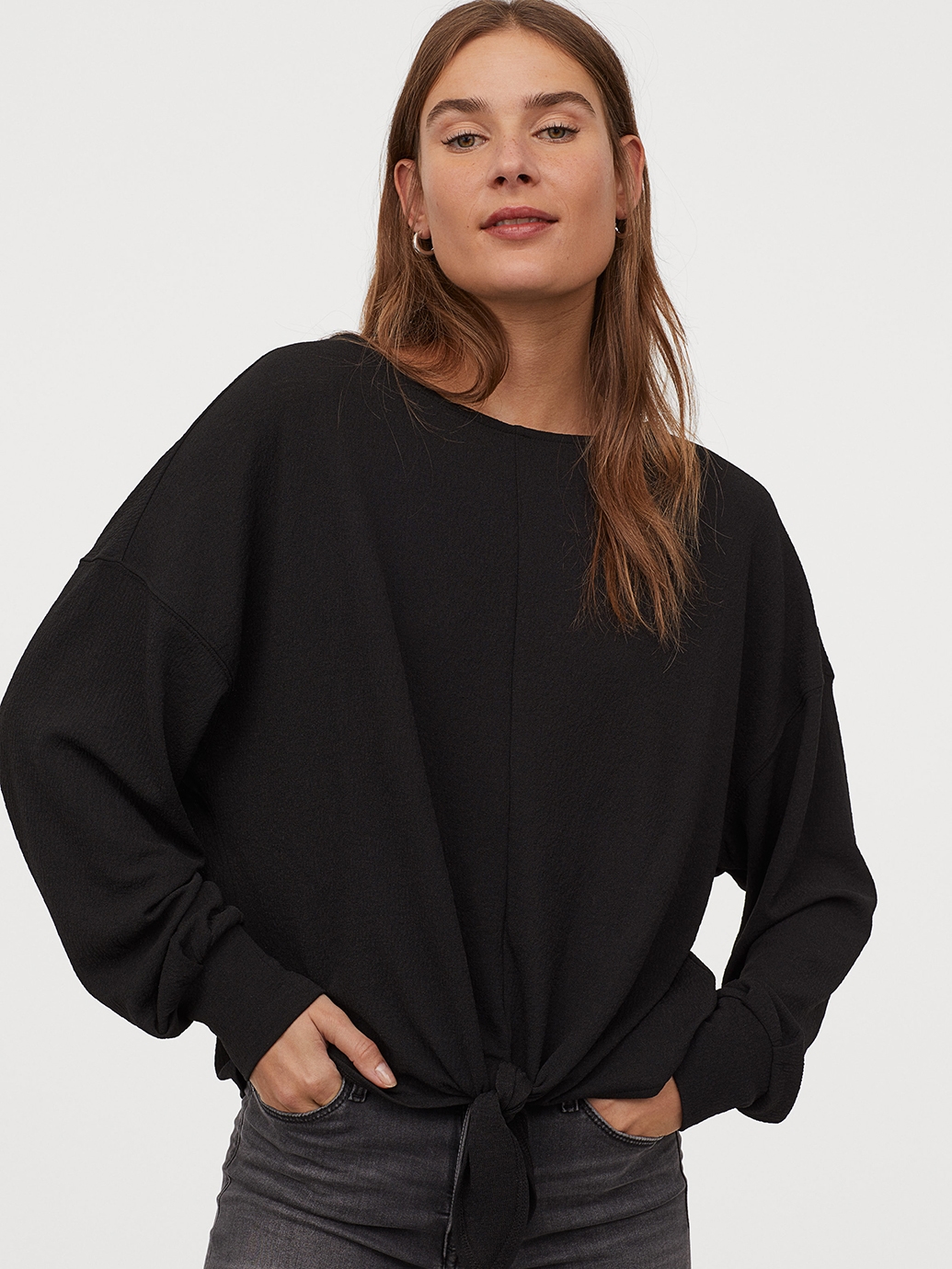 

Блузка H&M 828934b42  Черная, Блузка H&M 828934b42 XL Черная