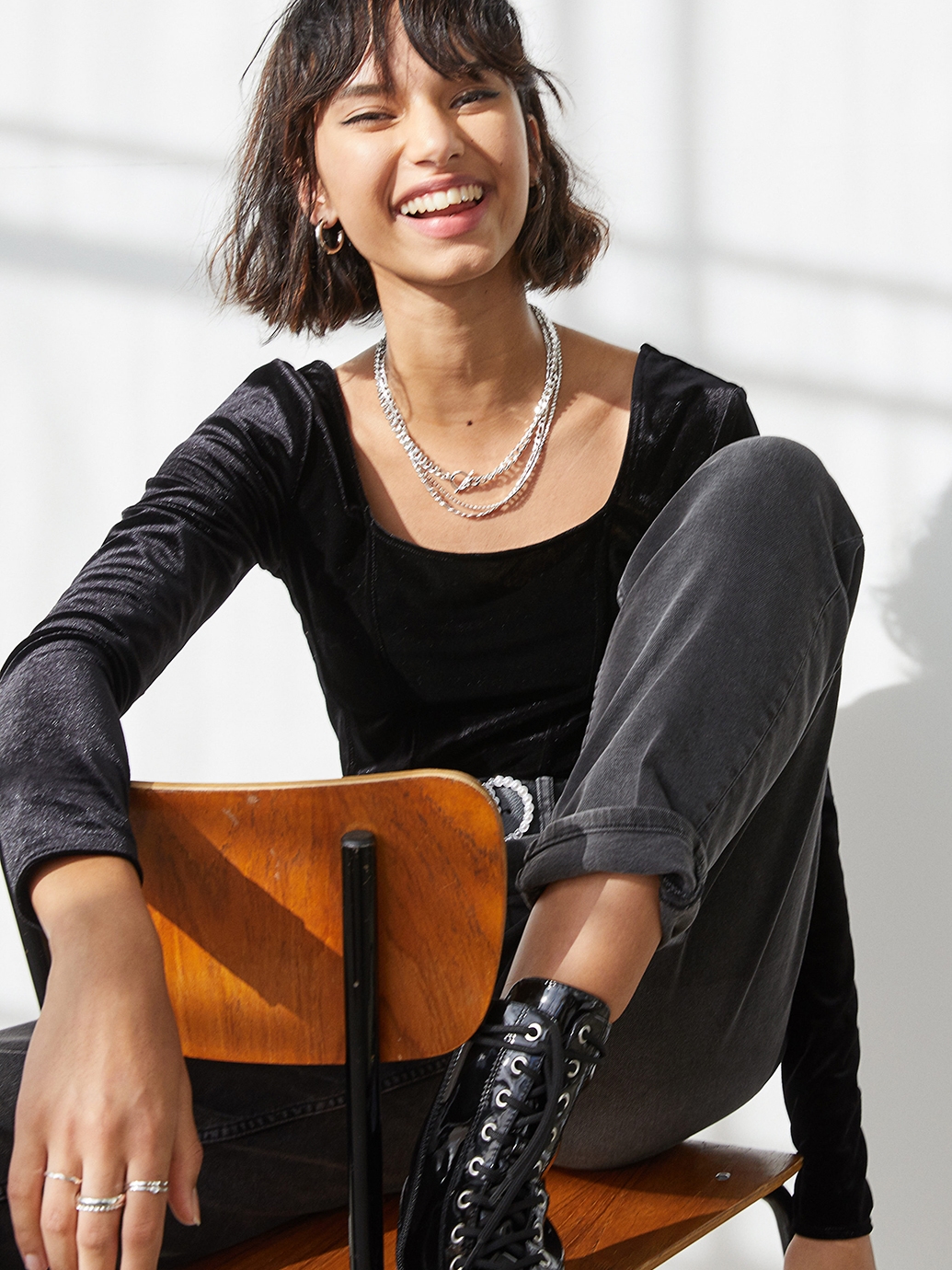 

Топ H&M 9492322b42 XS Черный