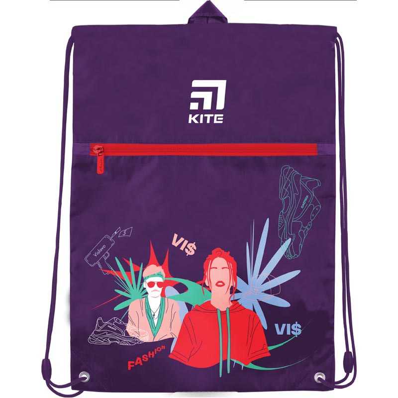 

Сумка для обуви Kite Education 49x36 см фиолетовый (VIS19-601L-1)
