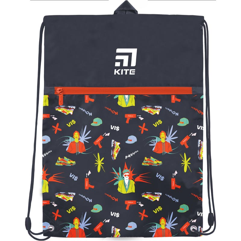 

Сумка для обуви Kite Education 49x36 см черный (VIS19-601L-2)