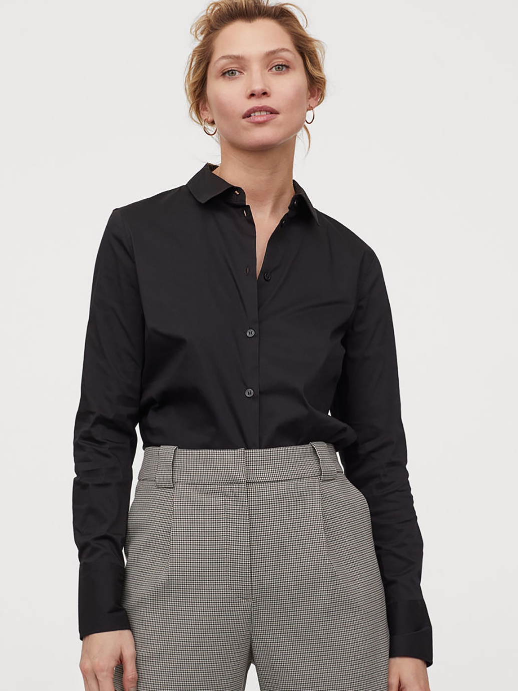 

Рубашка H&M 850917003b42 34 Черная