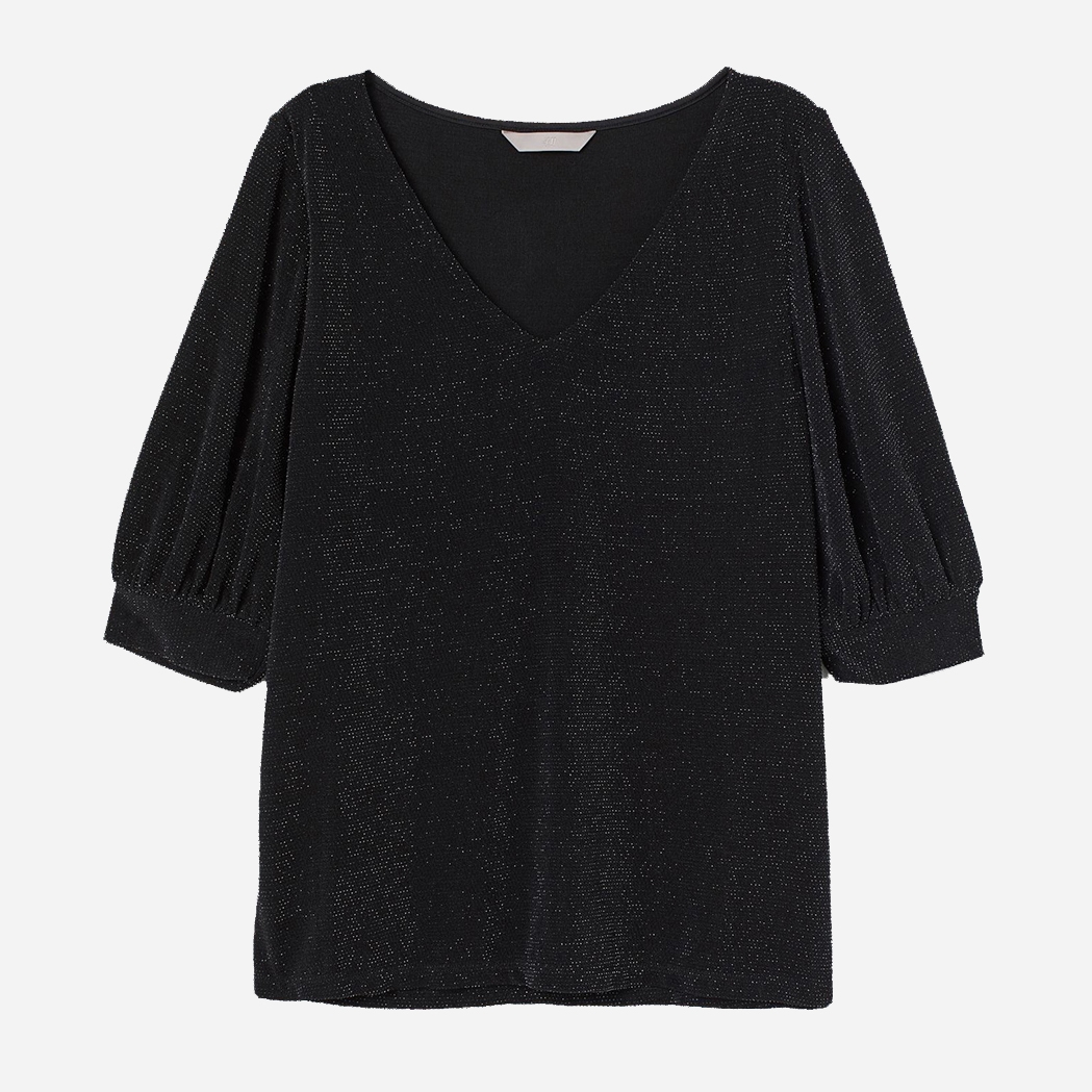 

Блузка H&M 926841b45  Черная, Блузка H&M 926841b45 L Черная