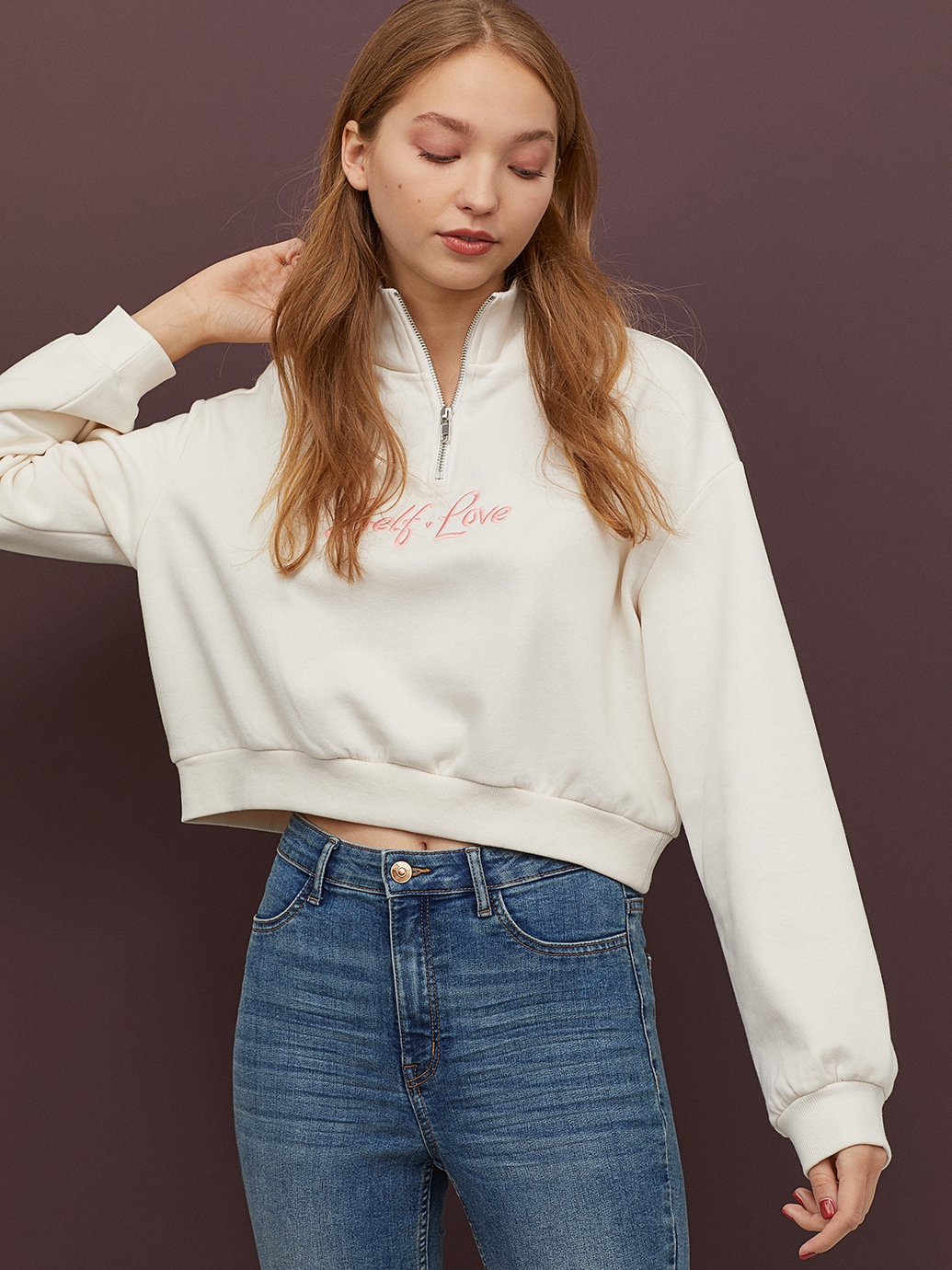 

Толстовка H&M 754713b45  Молочная, Толстовка H&M 754713b45 XL Молочная