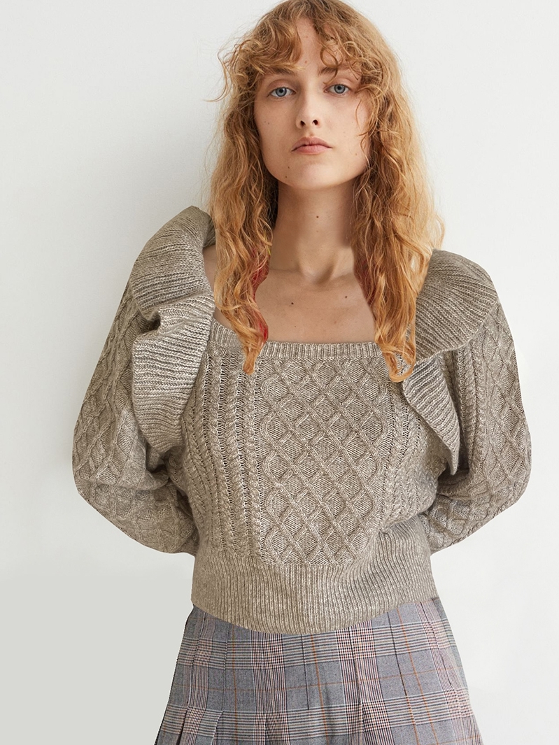 

Джемпер H&M 918525b45  Бежевый, Джемпер H&M 918525b45 L Бежевый