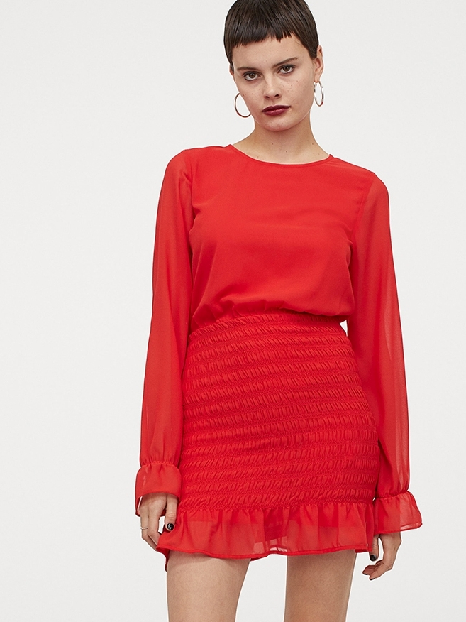

Платье H&M 9189052b45  Красное, Платье H&M 9189052b45 42 Красное