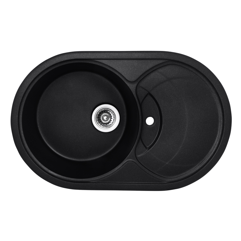 

Мойка кухонная HAIBA HB8310-G228 GRAY 780x500x220 HB0976