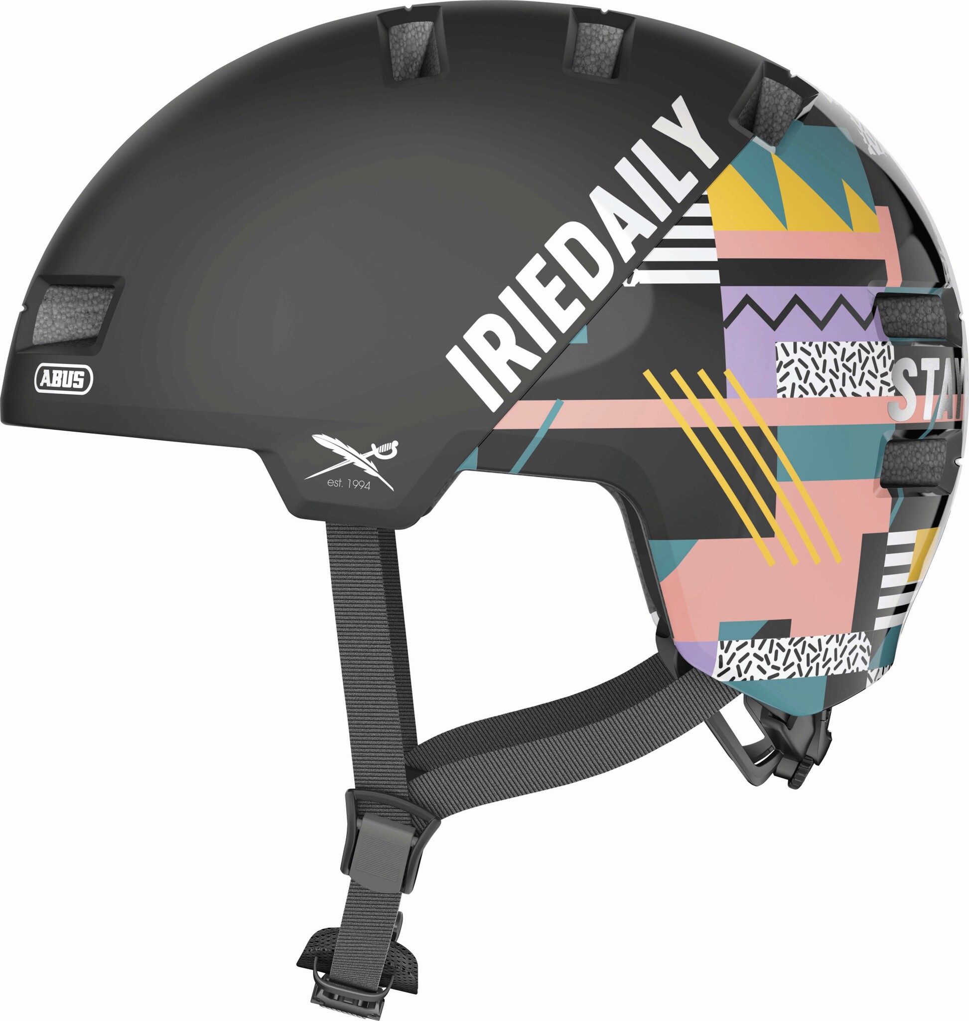

Шлем велосипедный ABUS SKURB ACE M 54-58 Iriedaily Black 403989