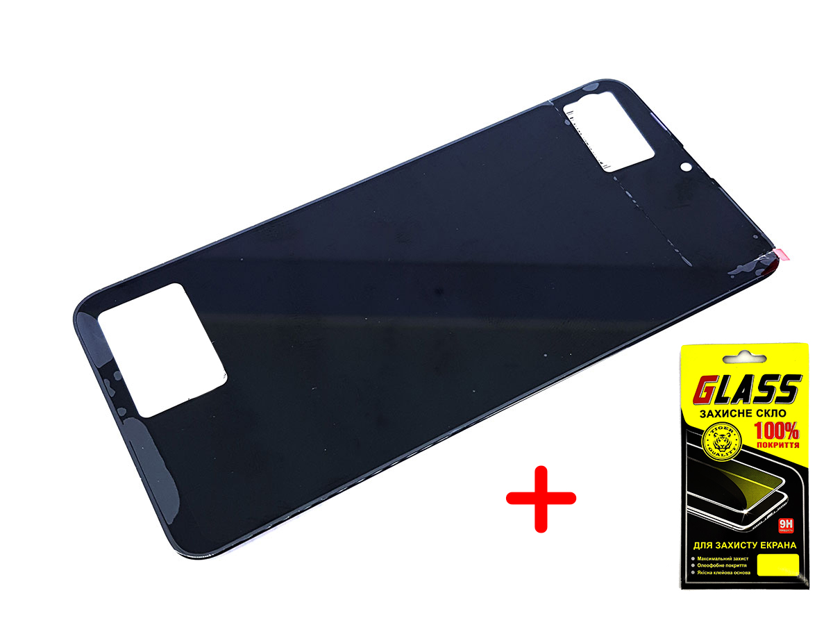 

Дисплей + сенсор (модуль) экран Samsung A105 A10, M105 M10 черный Original PRC + защитное стекло