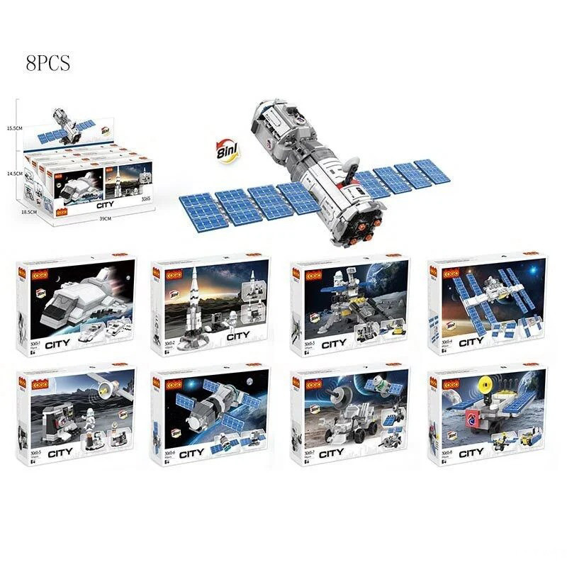 

Конструктор COGO 3065 КОСМОС - Космическая станция 8в1 (778 дет.)