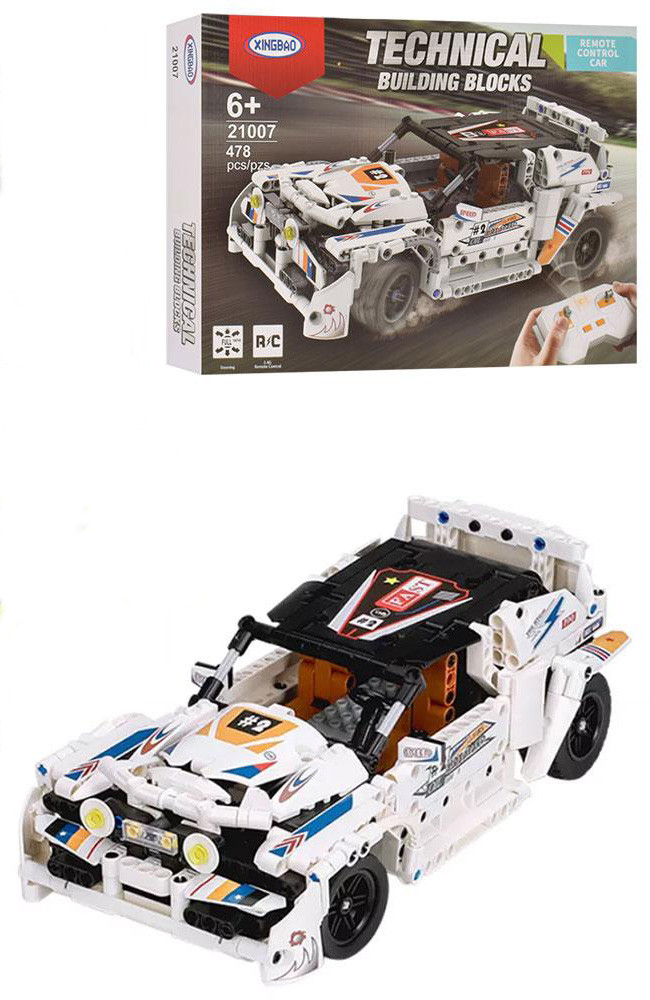 

Конструктор XINGBAO 21007 ТРАНСПОРТ - Машина на р/у (478 дет.)