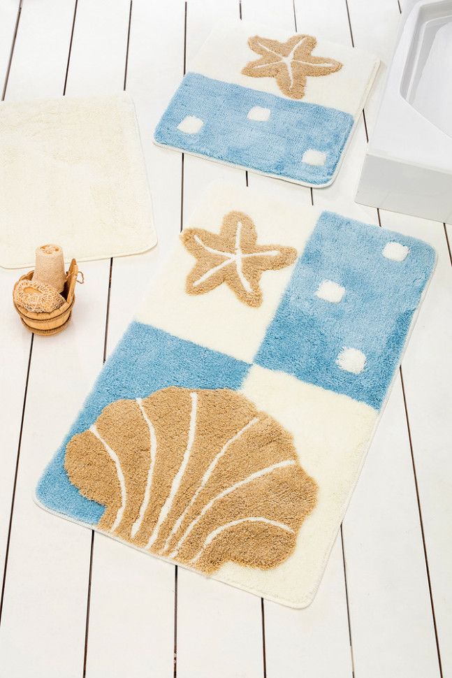 

Коврик ванный Chilai Home Deniz Yildizi Blue 60x100 11006958