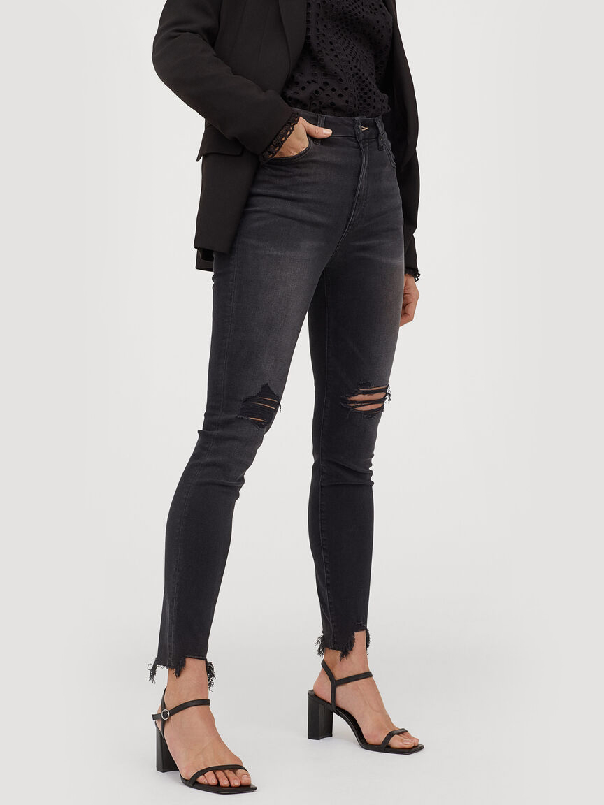

Джинсы H&M 732842001b45 W27 Темно-серые