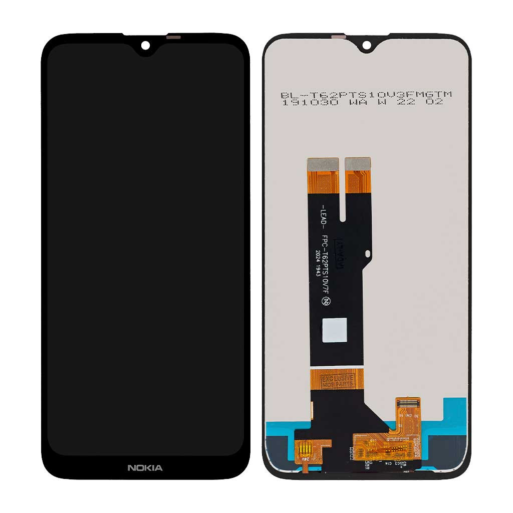 

Дисплей Nokia 2.3 TA-1211, TA-1214, TA-1206, TA-1209, с тачскрином, Original PRC, Black