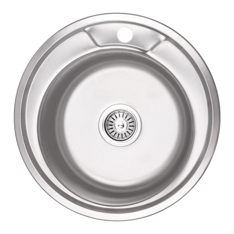 

Кухонная мойка Lidz 490-A Micro Decor 0,6 мм (LIDZ490AMDEC06) SD00040383