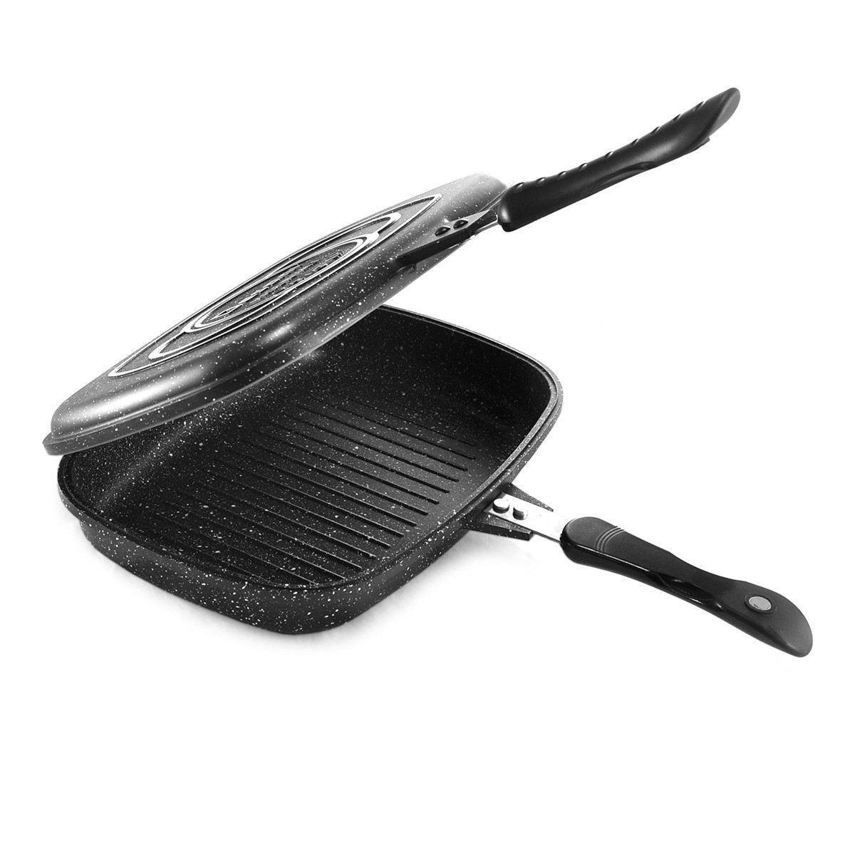 

Сковорода-гриль UNIQUE 32см (UN-5182 Grill Double)