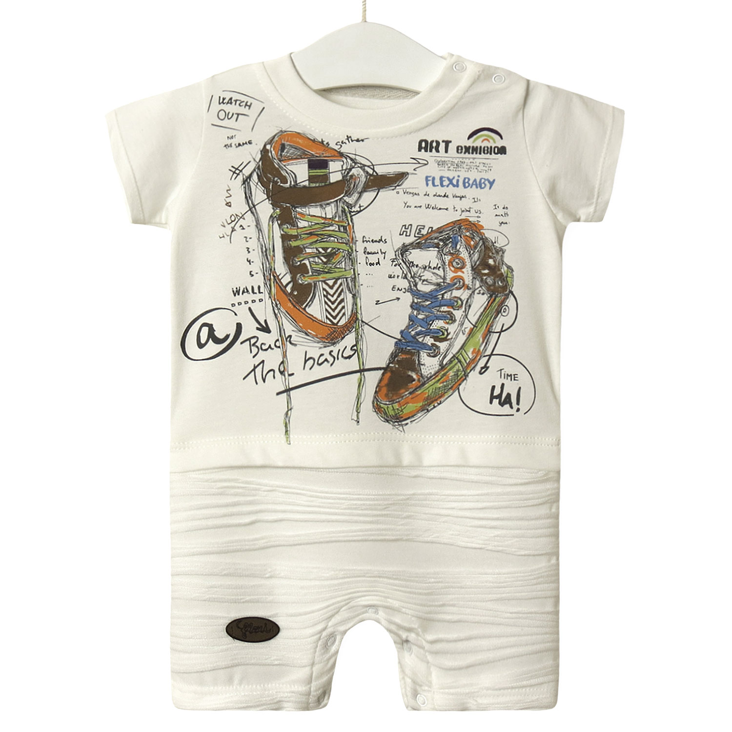 

Песочник детский White sneakers Flexi (68 / 6 мес) Коричневый (53644)