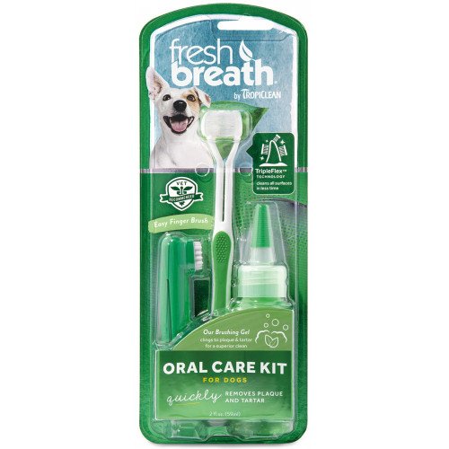 

Набор для ухода за зубами Tropiclean Oral Care Kit "Свежее дыхание" для собак